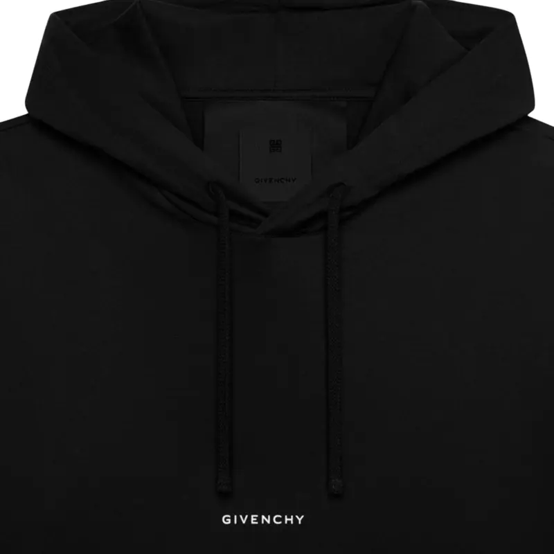 Givenchy Classic Fit Printed Jersey Hoodie-4