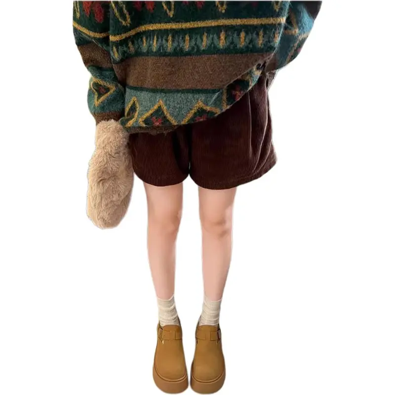 Qiao Anju Home Slippers Coffee, Chestnut-6