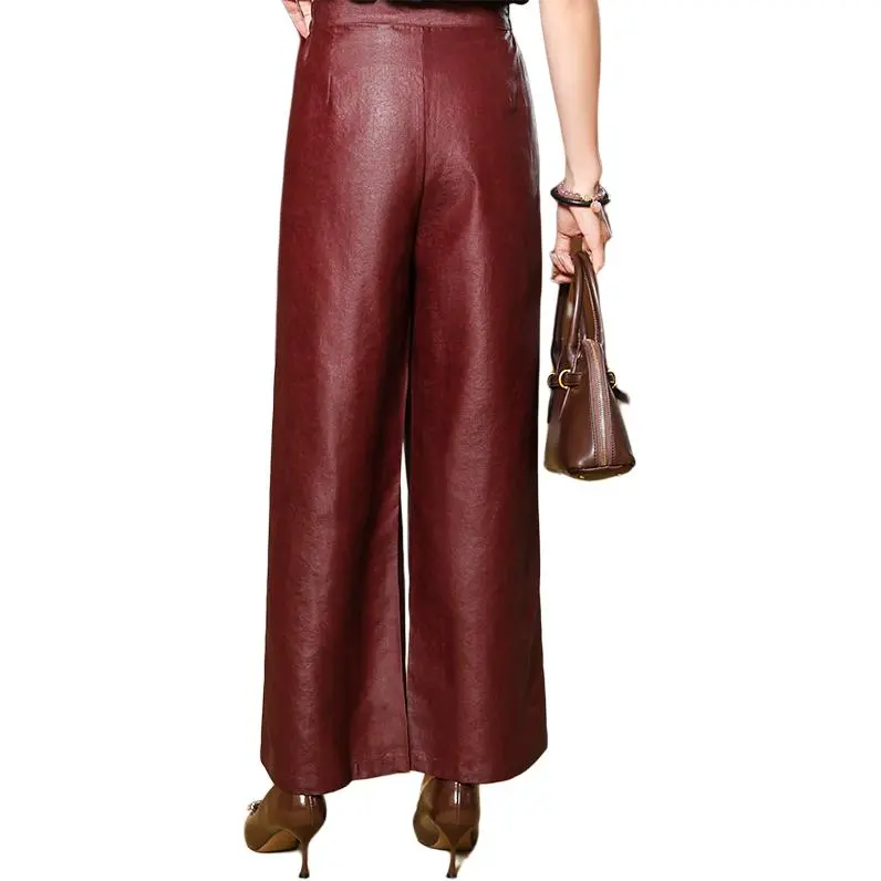 Yi Mengyuan Silk Casual Pants Women's-6