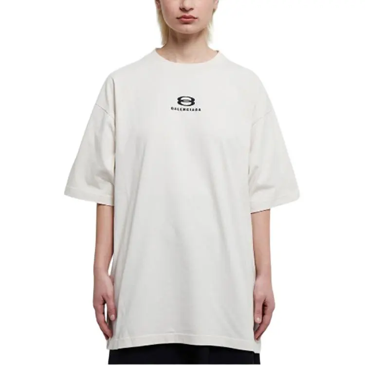 Balenciaga SS22 Regular T Shirt Women's White-3