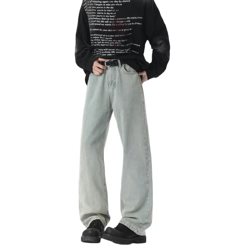WARNING LIGHT Jeans Unisex-4