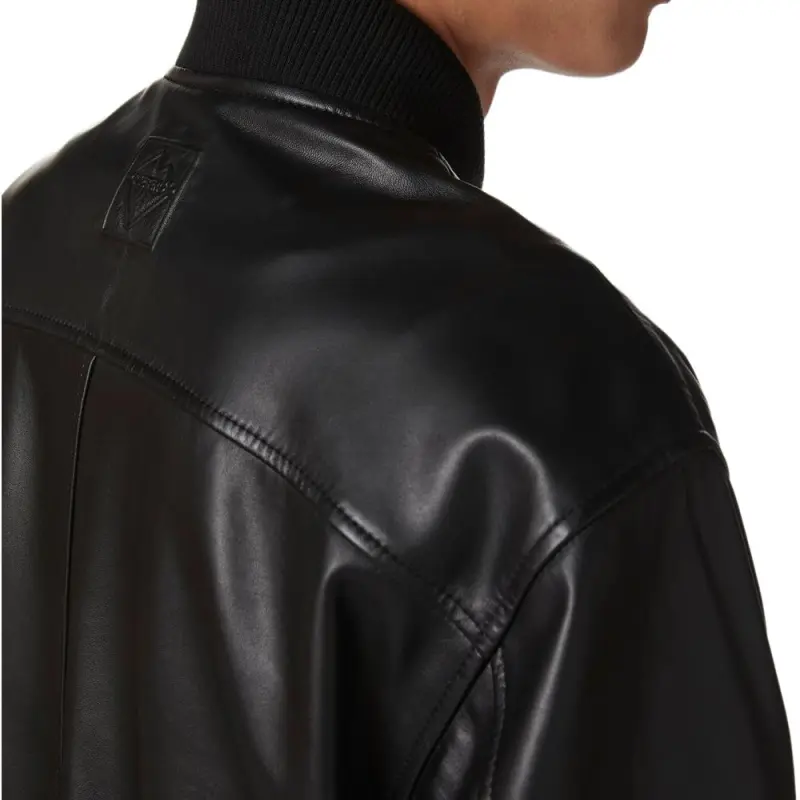 Iceberg Leather Jacket-4