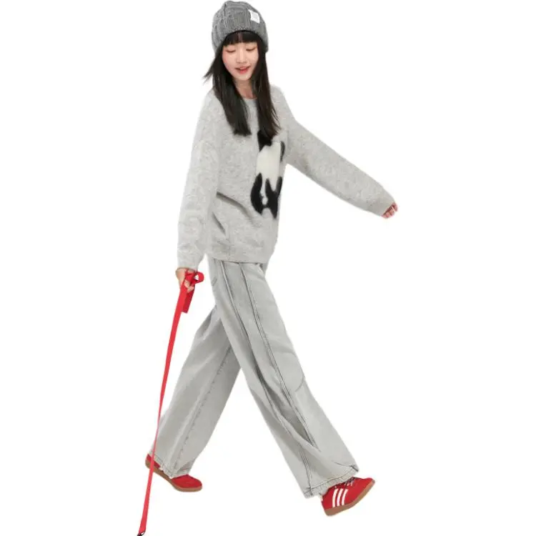 ZIHAN Sweaters Women's Gray-1