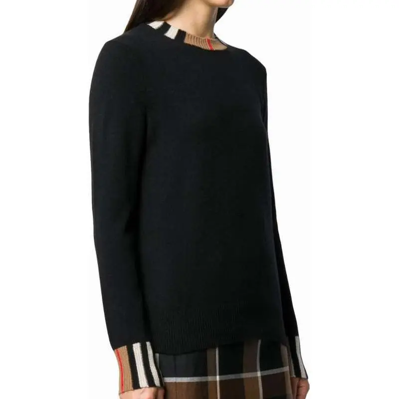 Burberry SS20 Cashmere Sweater Women's Black-5