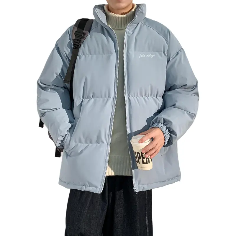 FAKE VINTAGE Puffer Jacket Unisex-28
