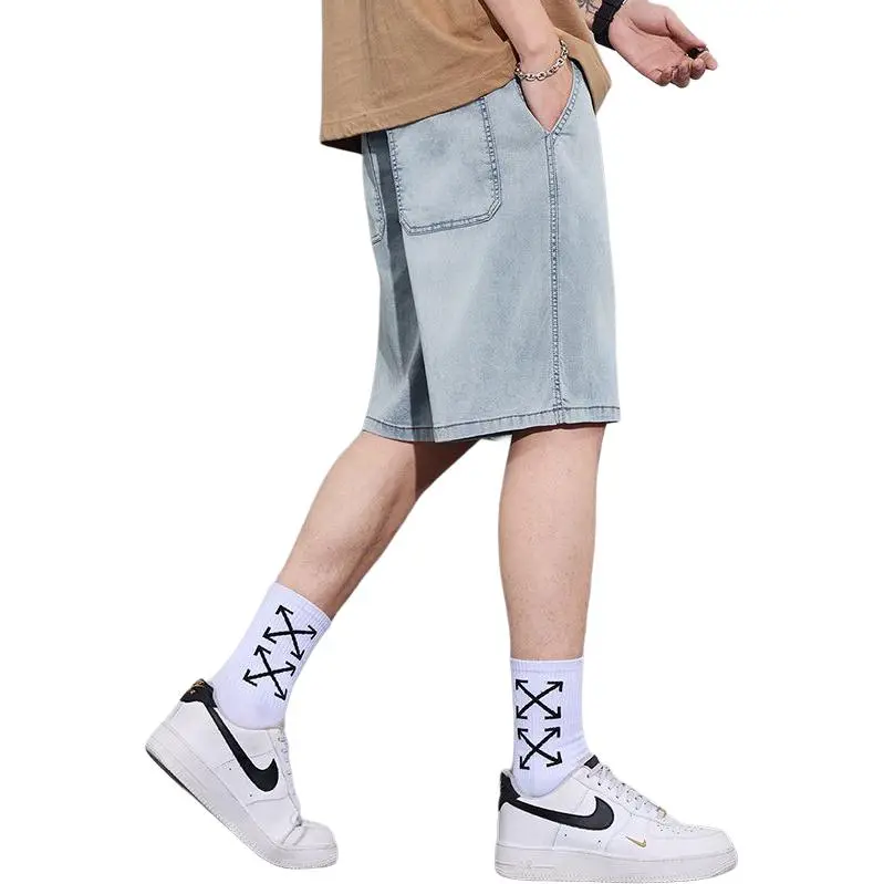 POLAR BEAR Denim Shorts Unisex-5