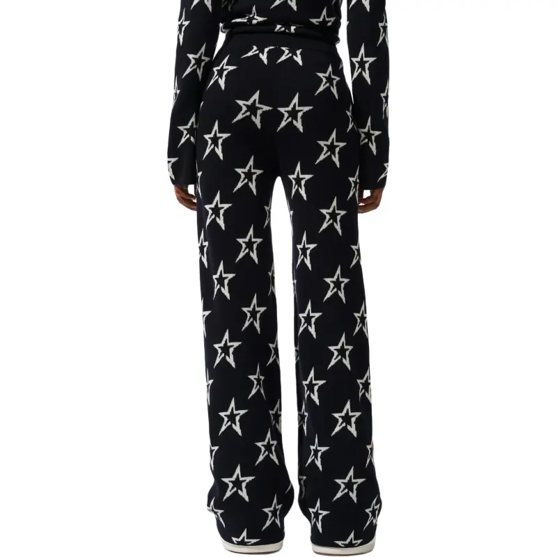 Perfect Moment Chalet Embroidered logo Knitted Trousers-3