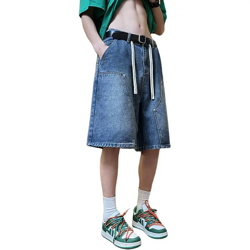 OPMO Denim Shorts Unisex-3