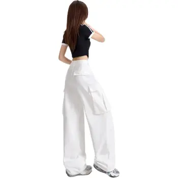 Kazakhstan Cargo Pants Women's White