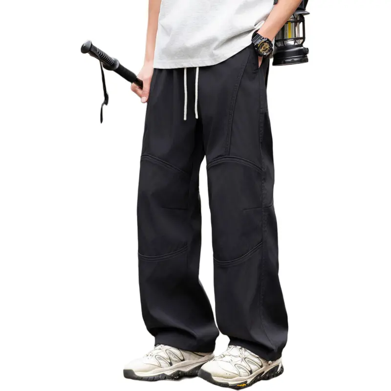 WOOD SOON Casual Pants Unisex-5