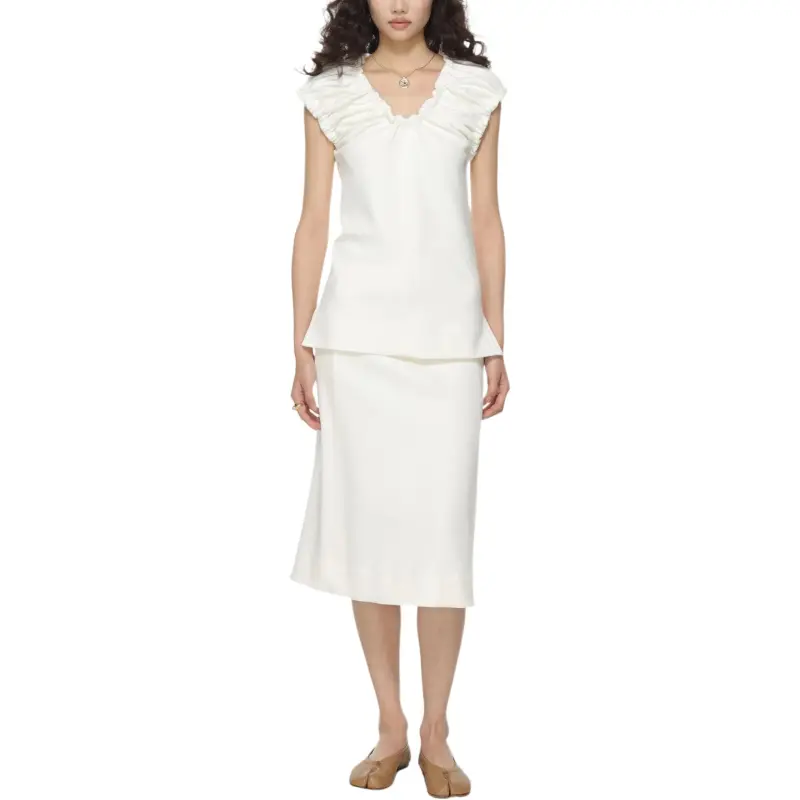 JIL SANDER Gathered Blouse-2