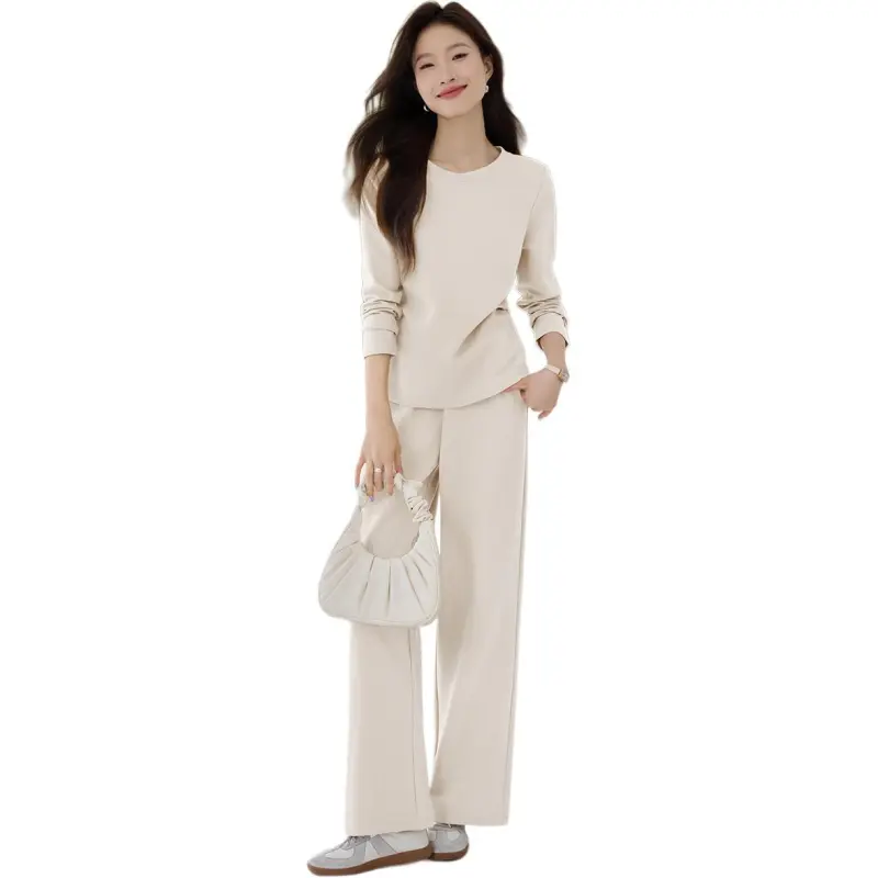 Mo Han Yi Mei Casual Suit Women's Ecru-5