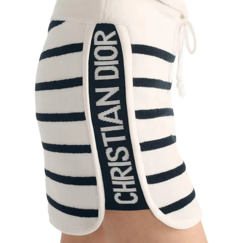 DIOR Dioriviera FW25 Casual Shorts Women's Blue White-4