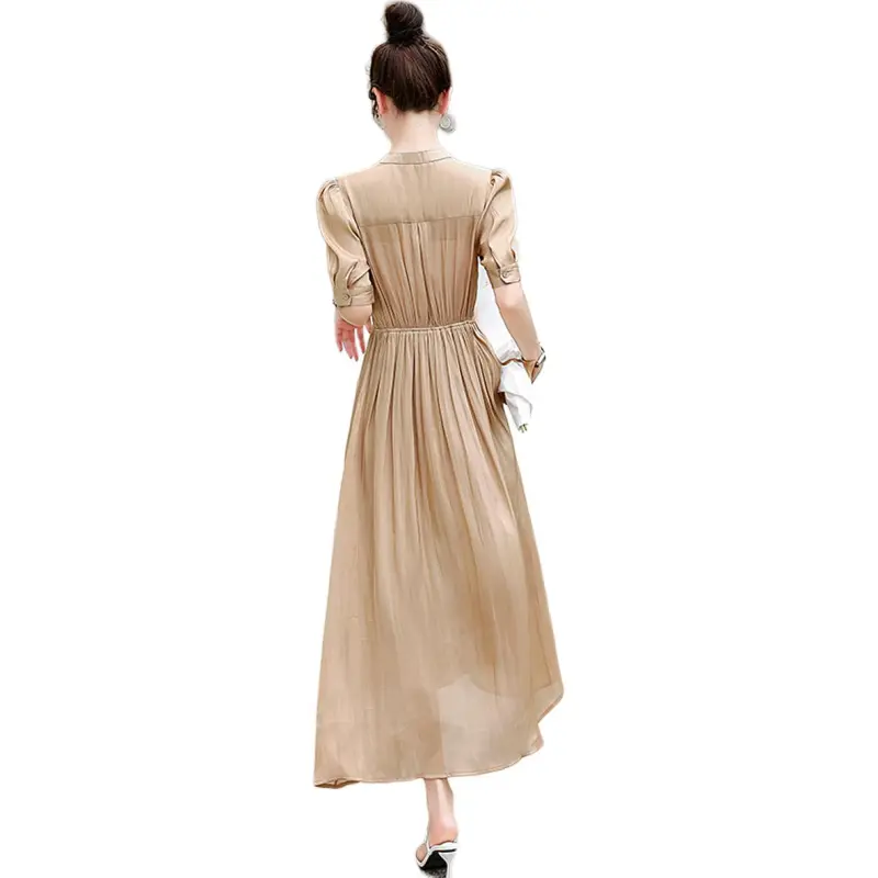 TEME Short Sleeved Dress Women's-5