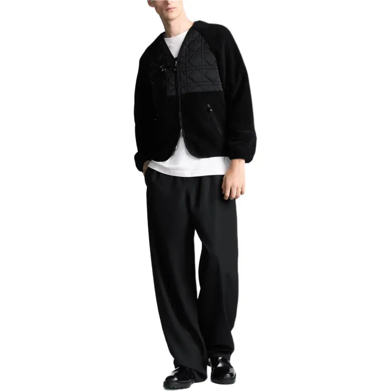 DIOR SS25 Puffer Jacket Men's Black-2