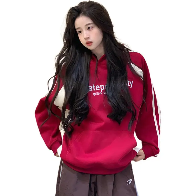 GOSO Sweatshirts Unisex Maroon-1