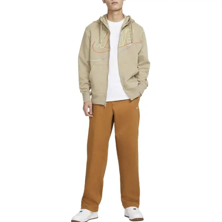 Nike Sweatshirts Men Khaki-4