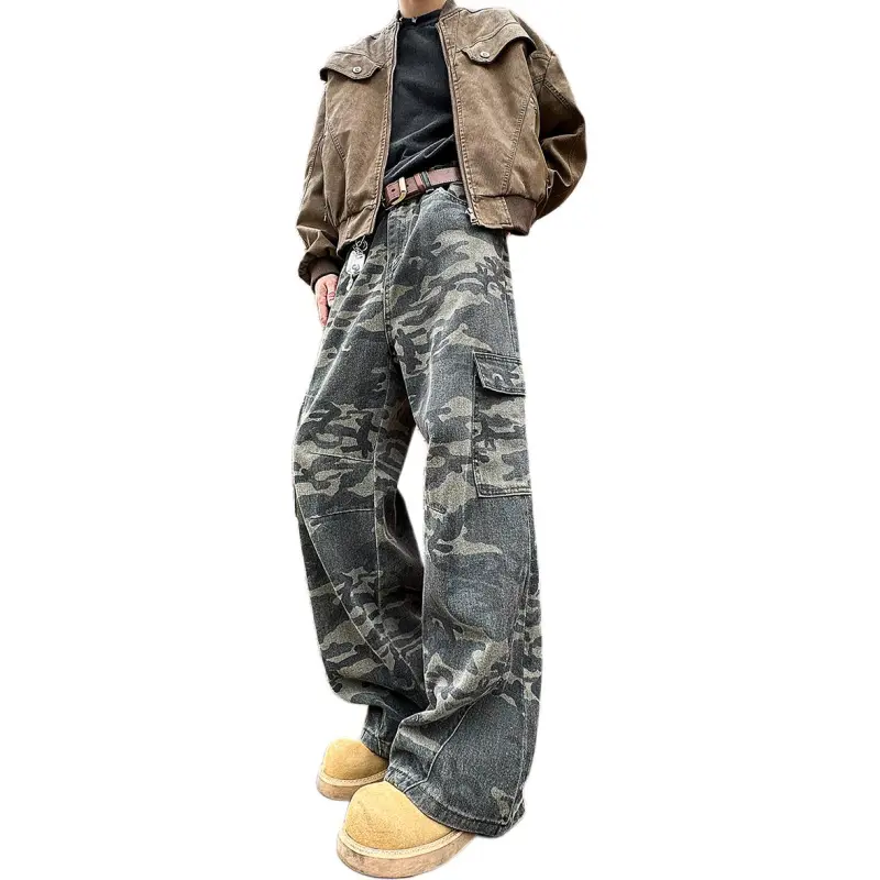 KAIPAINEN Jeans Unisex Camouflage-4