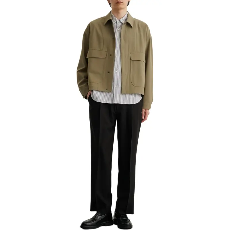 PUBLIC TOKYO SS25 Casual Pants Men's Black-4