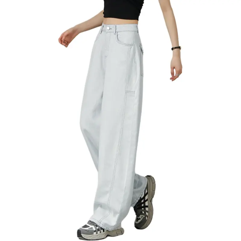 Weixi Jeans Women's Limestone White-5