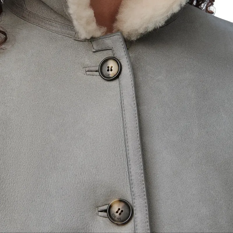 LOEWE SS25 Women's Pre Selection Collection Jackets Coats Women's Gray-4