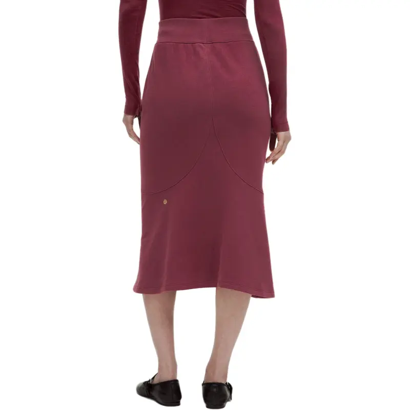 Lululemon French Terry Casual Long Skirts Women's-5