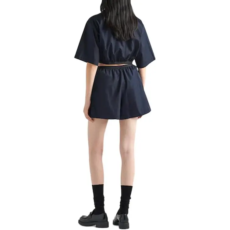PRADA Crop Tops Women's Blue-2