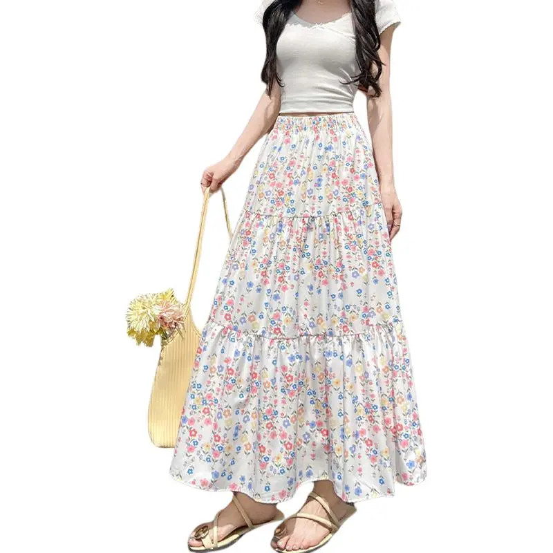 Mu Xiao Xin Casual Long Skirt Women's-9