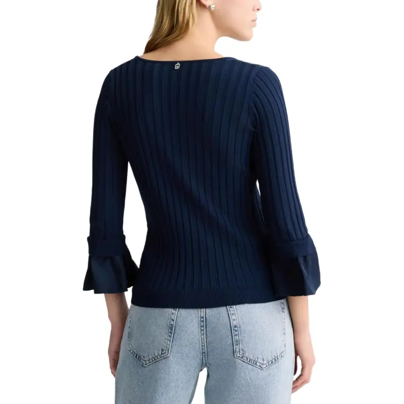 LIU·JO Flounce sleeved Jumper-2