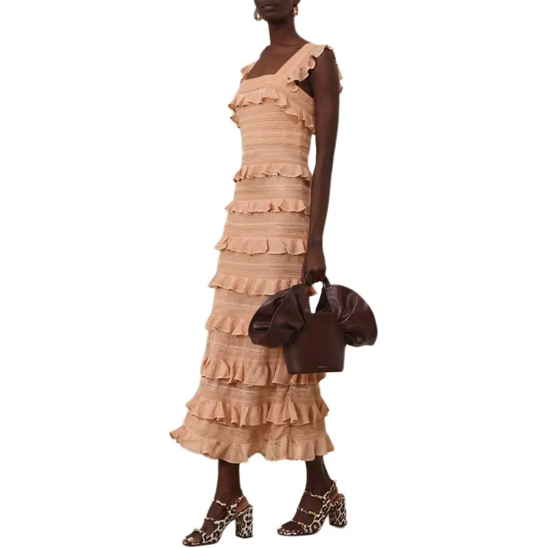 Zimmermann FW24 Slip Dress Women's Champagne-5