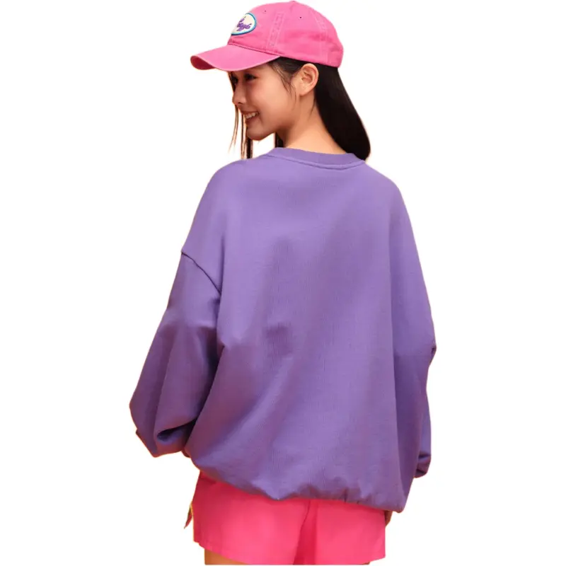 Wiggle Wiggle Treasure Sweatshirt Coat, Sweet And Cute Girl, American Good Looking, Active Outfit Loose Fit Women's-5