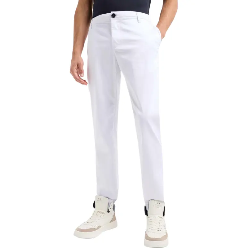 ARMANI EXCHANGEAE Casual Pants Men's White-1