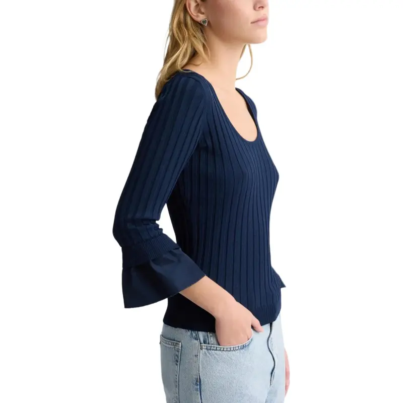 LIU·JO Flounce sleeved Jumper-3