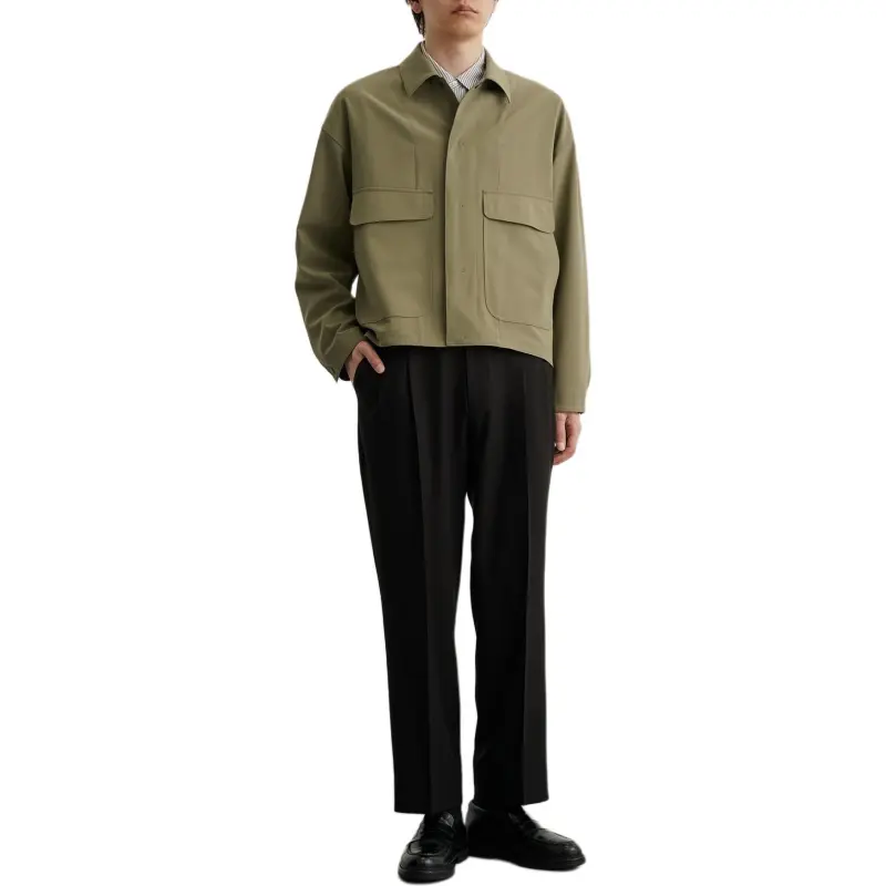 PUBLIC TOKYO SS25 Casual Pants Men's Black-3