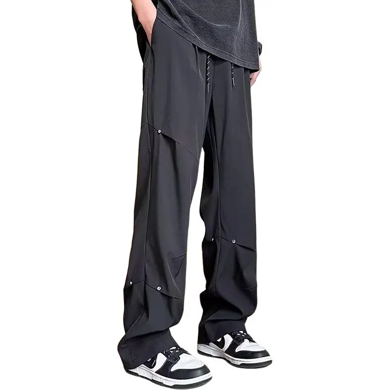 Weles Casual Pants Unisex Black-4