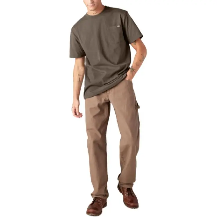 Dickies T-Shirt Men's Chocolate Brown-2