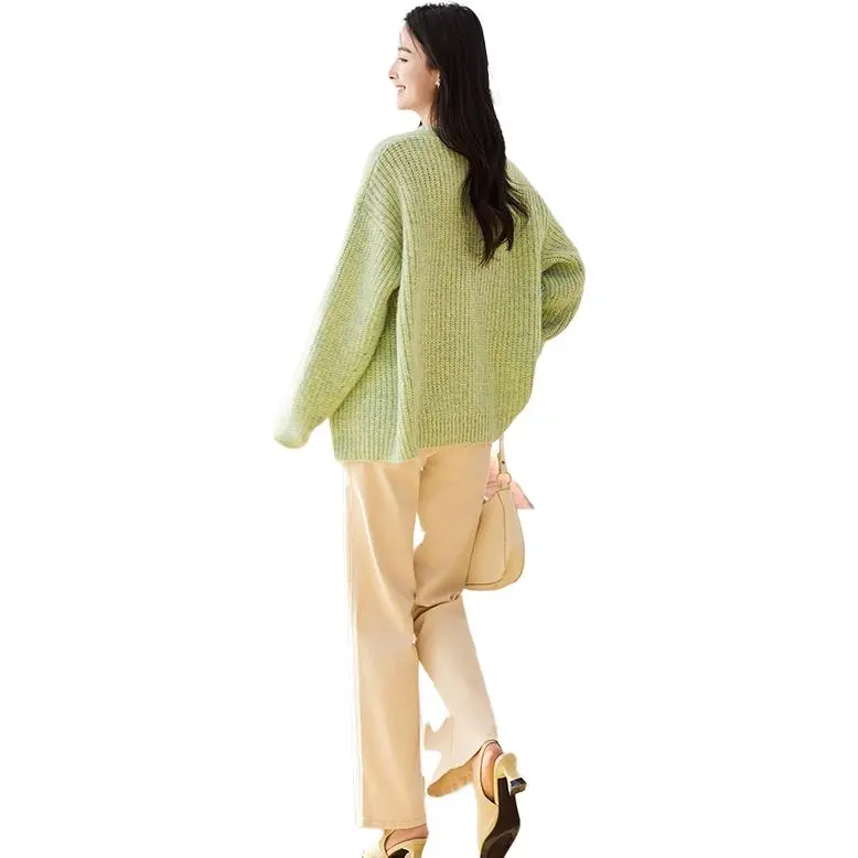 VICTORIA&VERA Knitwear Women's Green-1