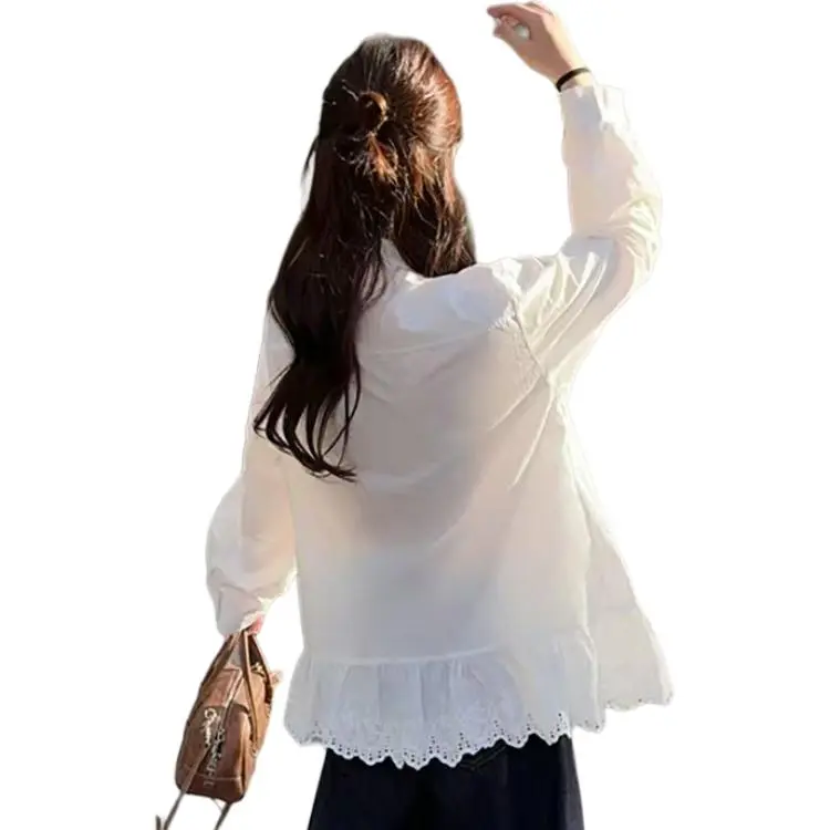 ABCMININ Shirts Women's White-1