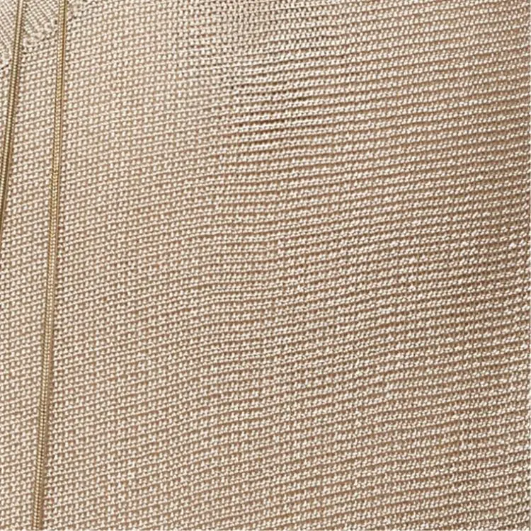 Alaia SS25 Slip Dress Women's Light Umber-5