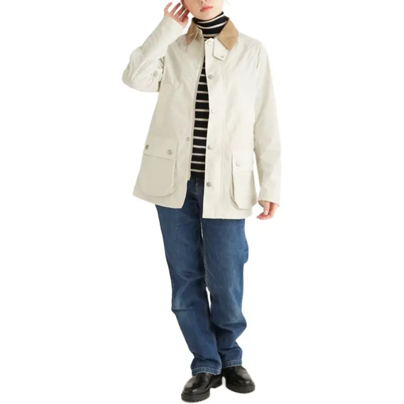 BARBOUR Jackets Coats Women's Cream-3