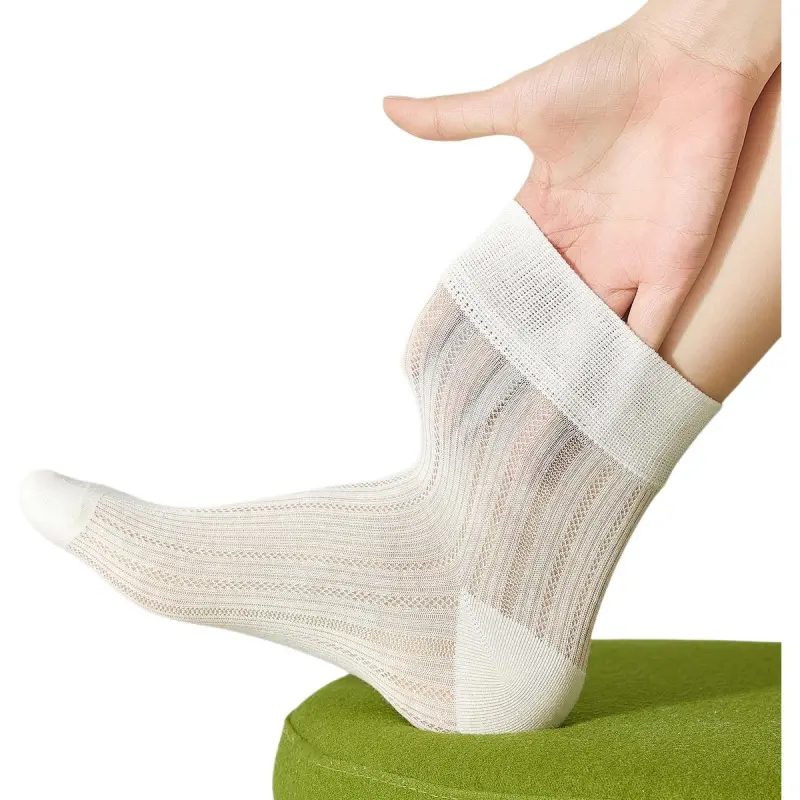 Temooues Mid Calf Socks Women's Combo Set-1