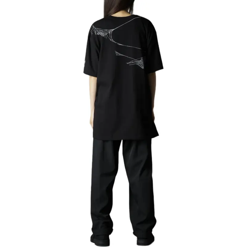 Yohji Yamamoto Ground Y SS25 T Shirt Unisex Black-3