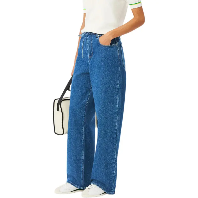 LACOSTE SS25 Jeans Women's Blue-3