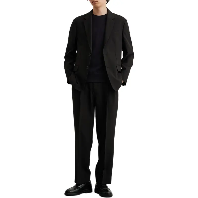 PUBLIC TOKYO SS25 Casual Pants Men's Black-5