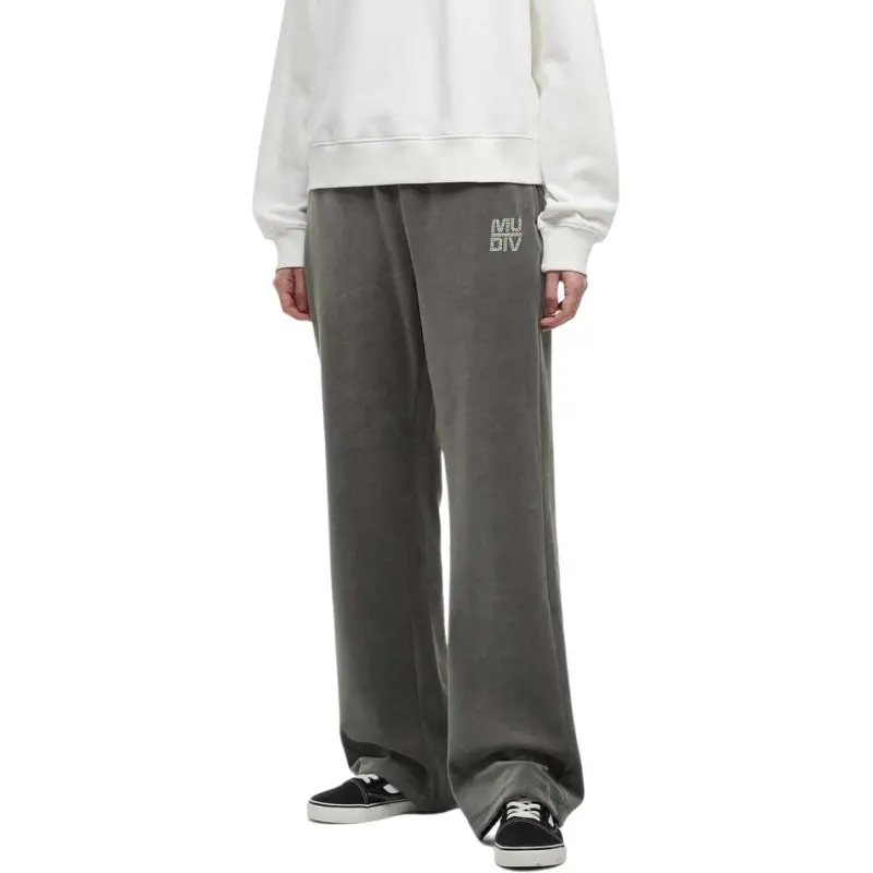 MUSIUM DIV Velvet Track Pants-6