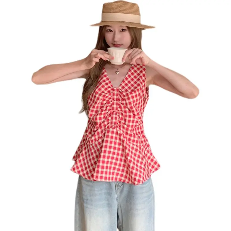 GOSO Tank Tops Women's Red-2