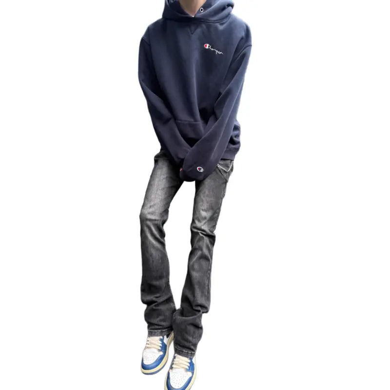 Weles Jeans Unisex Black Gray Color-1
