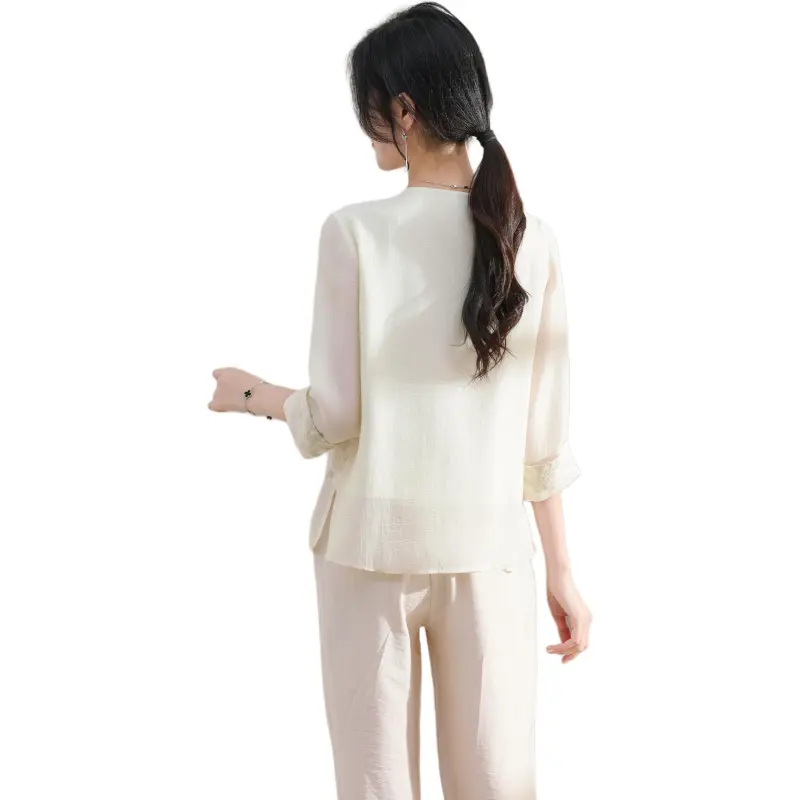 PIERRE CARDIN Chiffon Shirt Women's-7