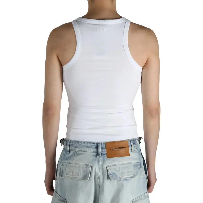 Vetements Oval Logo Tank Top-3