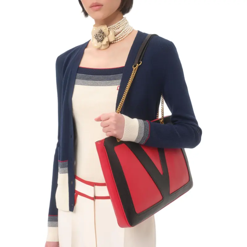 Valentino SS25 Sweater Women's Blue White-6